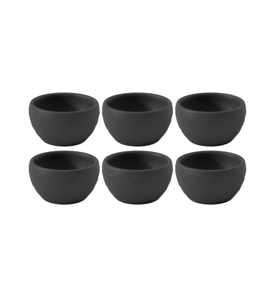 VILLEROY & BOCH - Eierbecher Manufacture 6 Stück, Schwarz