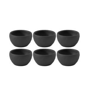 VILLEROY & BOCH - Coquetier Manufacture 6 pièces, Noir