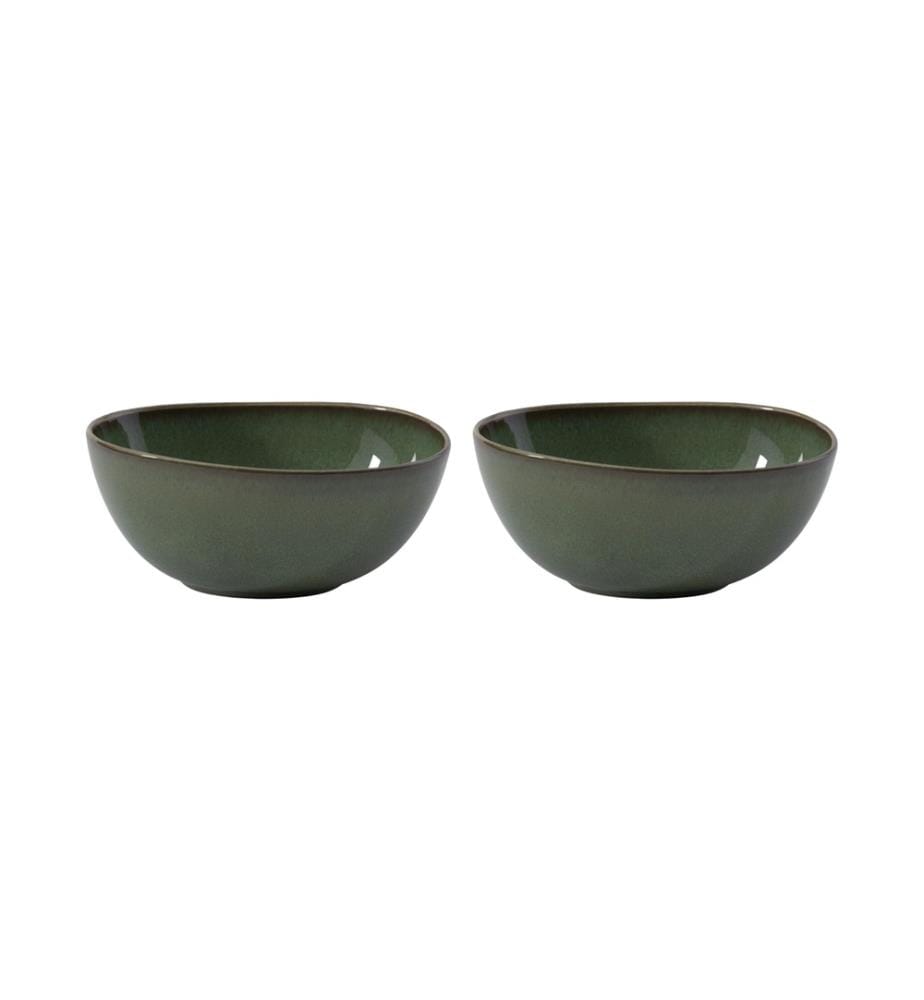 VILLEROY & BOCH - Salat-/Servierschüssel Lave 2 Stück, Grün