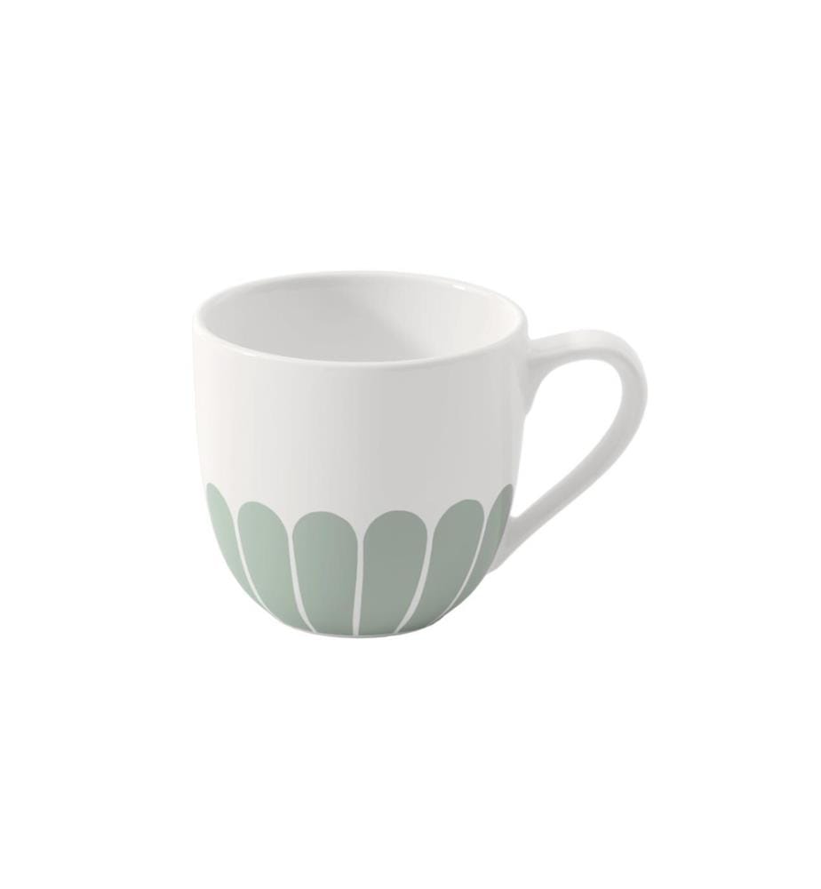 VILLEROY & BOCH - Tasse à expresso Fleur 70 ml, 6 Pièce/s, Vert