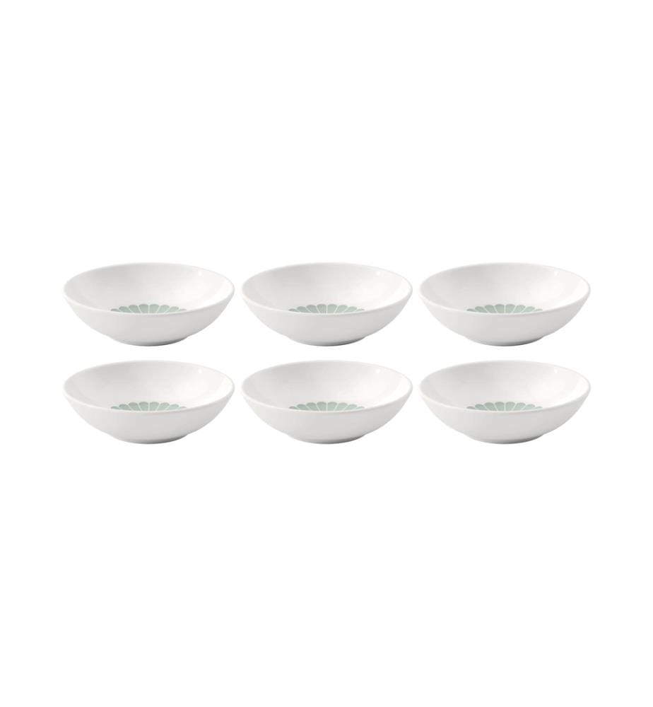 VILLEROY & BOCH - Dessert-Schale Fleur 6 Stück, Grün