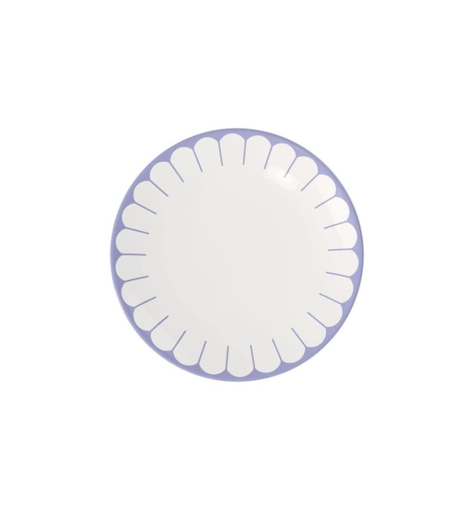 VILLEROY & BOCH - Speiseteller Fleur 6 Stück, Blau