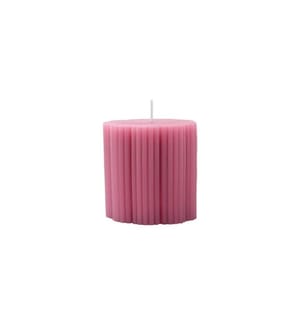 VILLEROY & BOCH - Fleur Stumpenkerzen 1 Stück, 7.5 cm, Rosa
