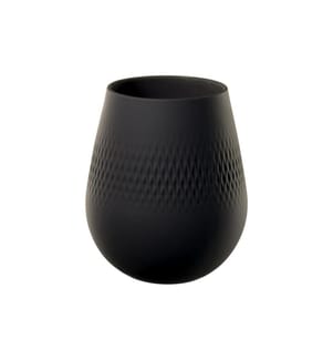 VILLEROY & BOCH - Vase Collier noir Carré No.2 Schwarz