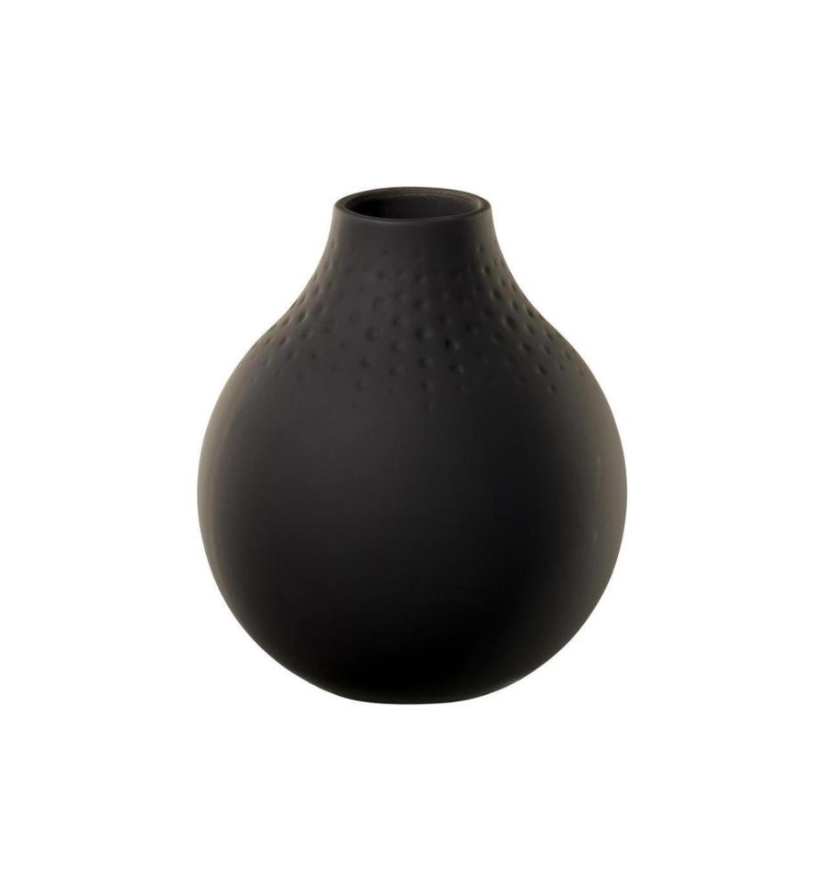 VILLEROY & BOCH - Vase Collier noir Perle No.3 Noir