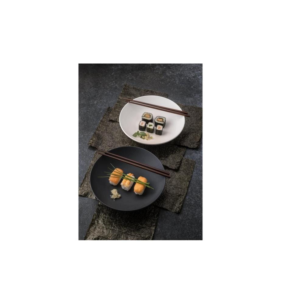 VILLEROY & BOCH - Assiette de soupe et de pâtes Manufacture Rock 6 pièces, Blanc