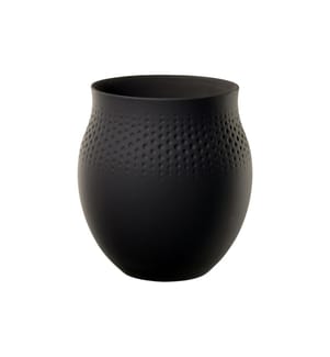 VILLEROY & BOCH - Vase Collier Perle No. 1, Schwarz