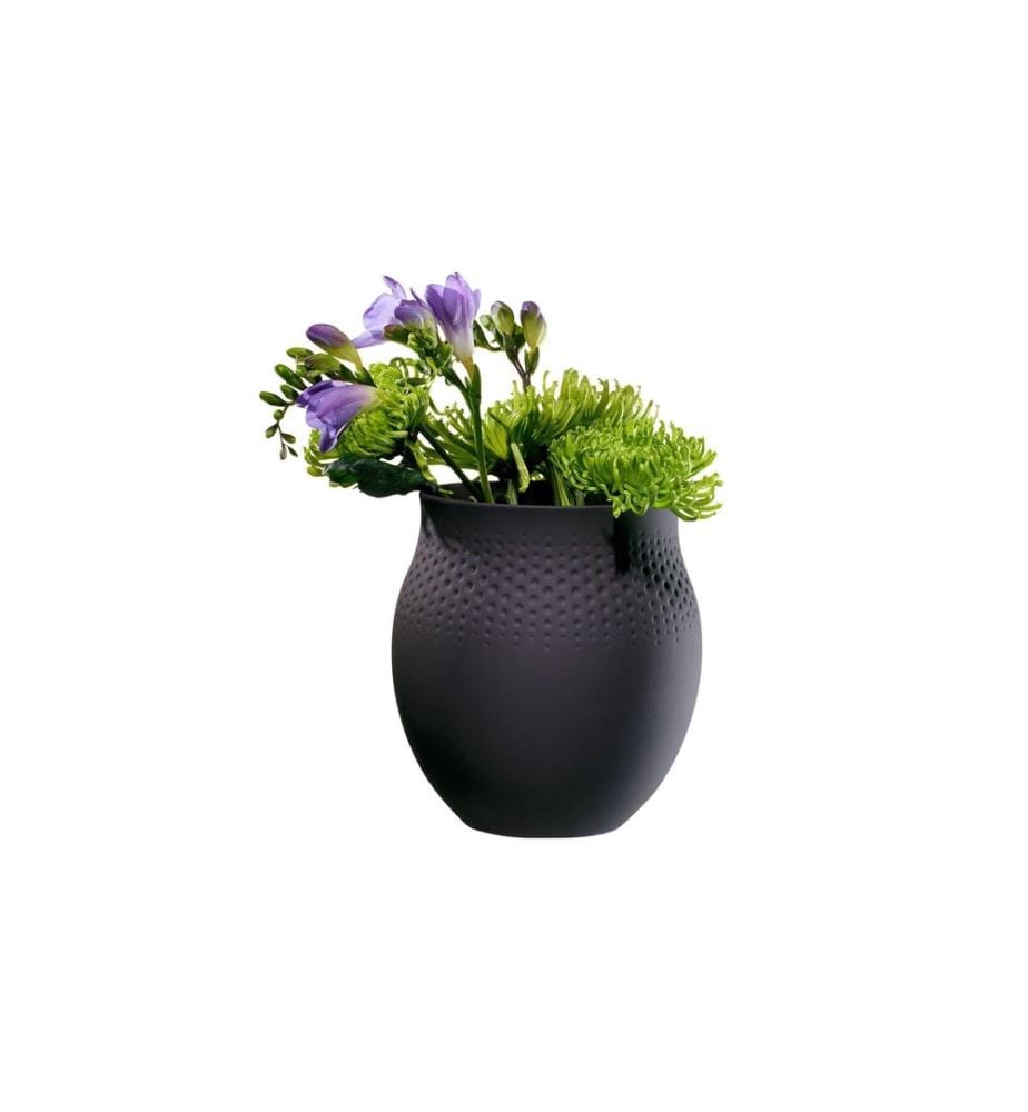 VILLEROY & BOCH - Vase Collier Perle No. 1, Noir