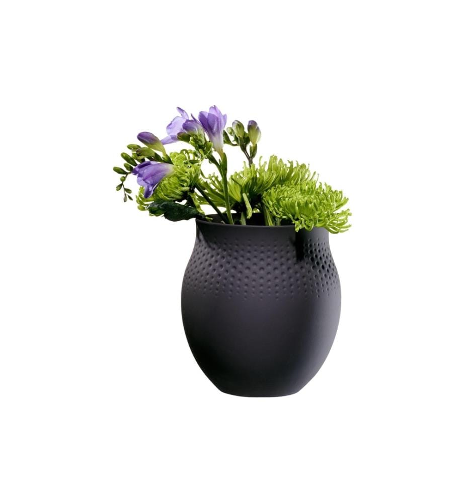 VILLEROY & BOCH - Vase Collier Perle No. 1, Noir