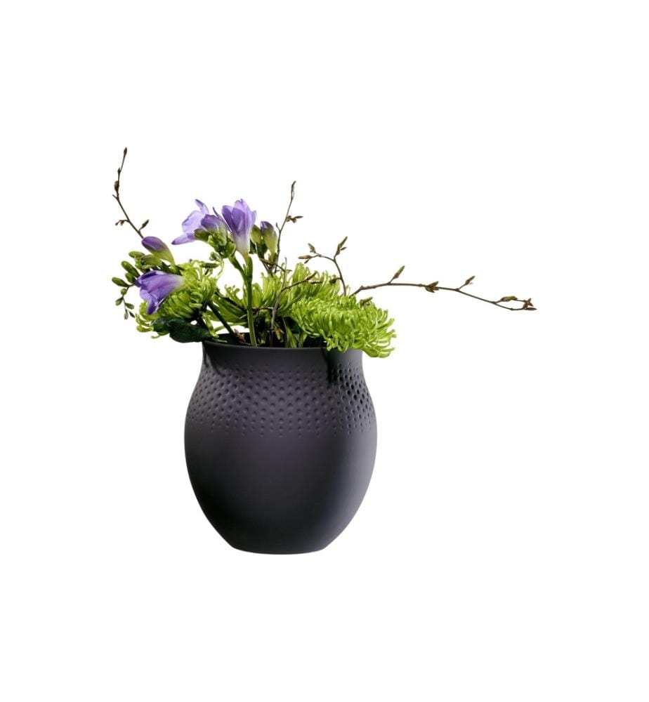 VILLEROY & BOCH - Vase Collier Perle No. 1, Noir
