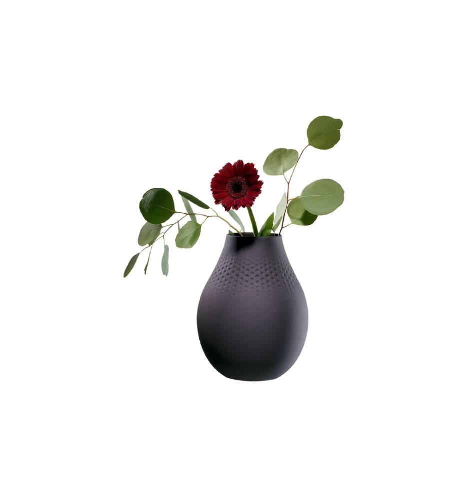 VILLEROY & BOCH - Vase Collier Perle n°2, noire
