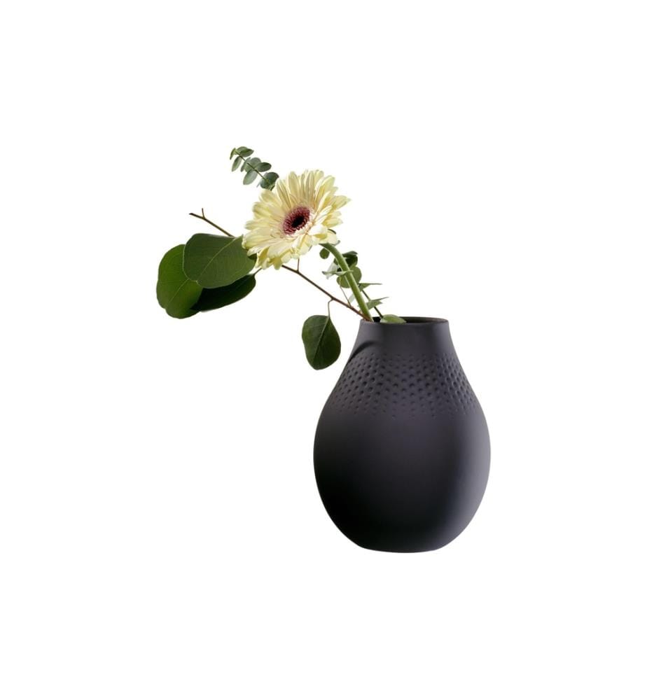 VILLEROY & BOCH - Vase Collier Perle n°2, noire