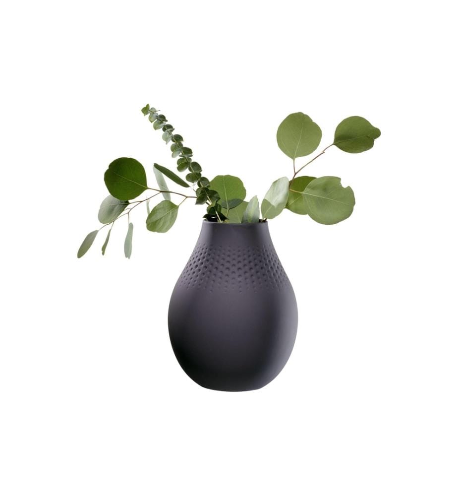 VILLEROY & BOCH - Vase Collier Perle n°2, noire