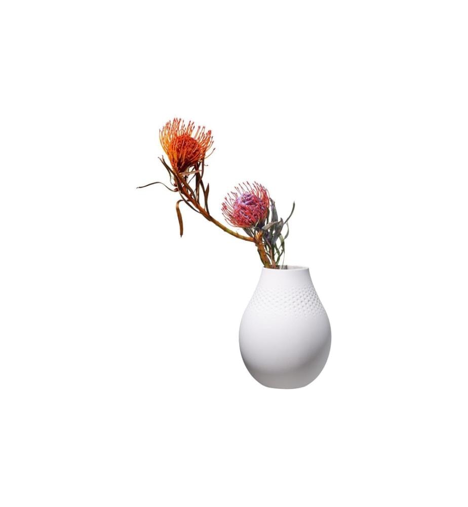 VILLEROY & BOCH - Vase Collier Perle n°2, blanche