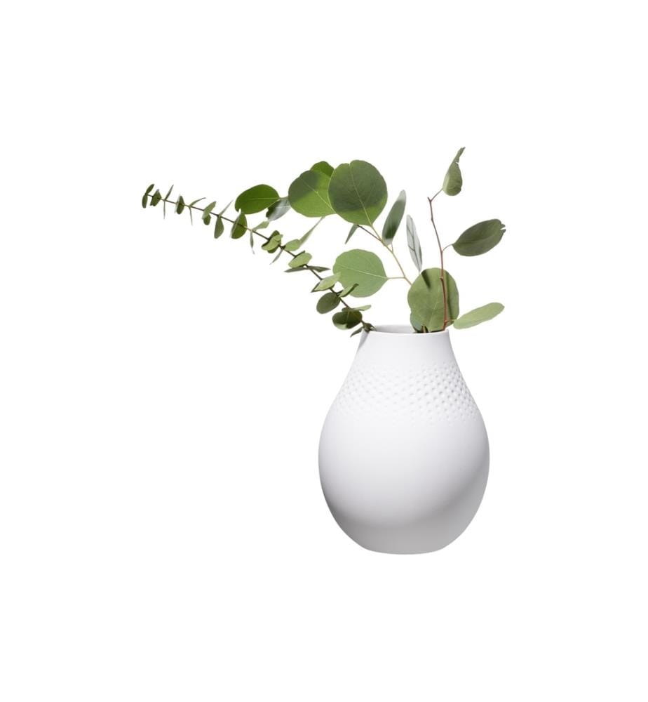VILLEROY & BOCH - Vase Collier Perle n°2, blanche