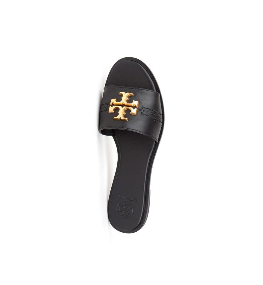 Flache Sandalen - Schwarz