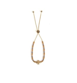 Bracelet - Doré, Perle et Beige