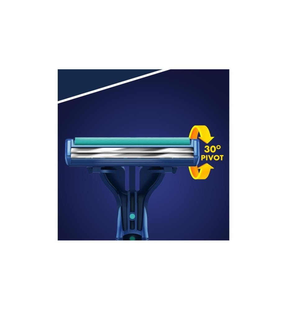 GILLETTE - Einwegrasierer Blue II Plus Slalom 10 Stück