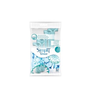 GILLETTE - Venus Rasoir jetable Simply Venus2 8 pièces