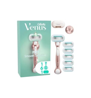 Gillette Venus Pro Smooth Sensitive Systemklingen 6er + Handstück