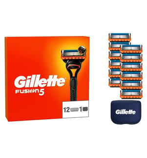 Gillette Rasierklingen Fusion5 12 Stück