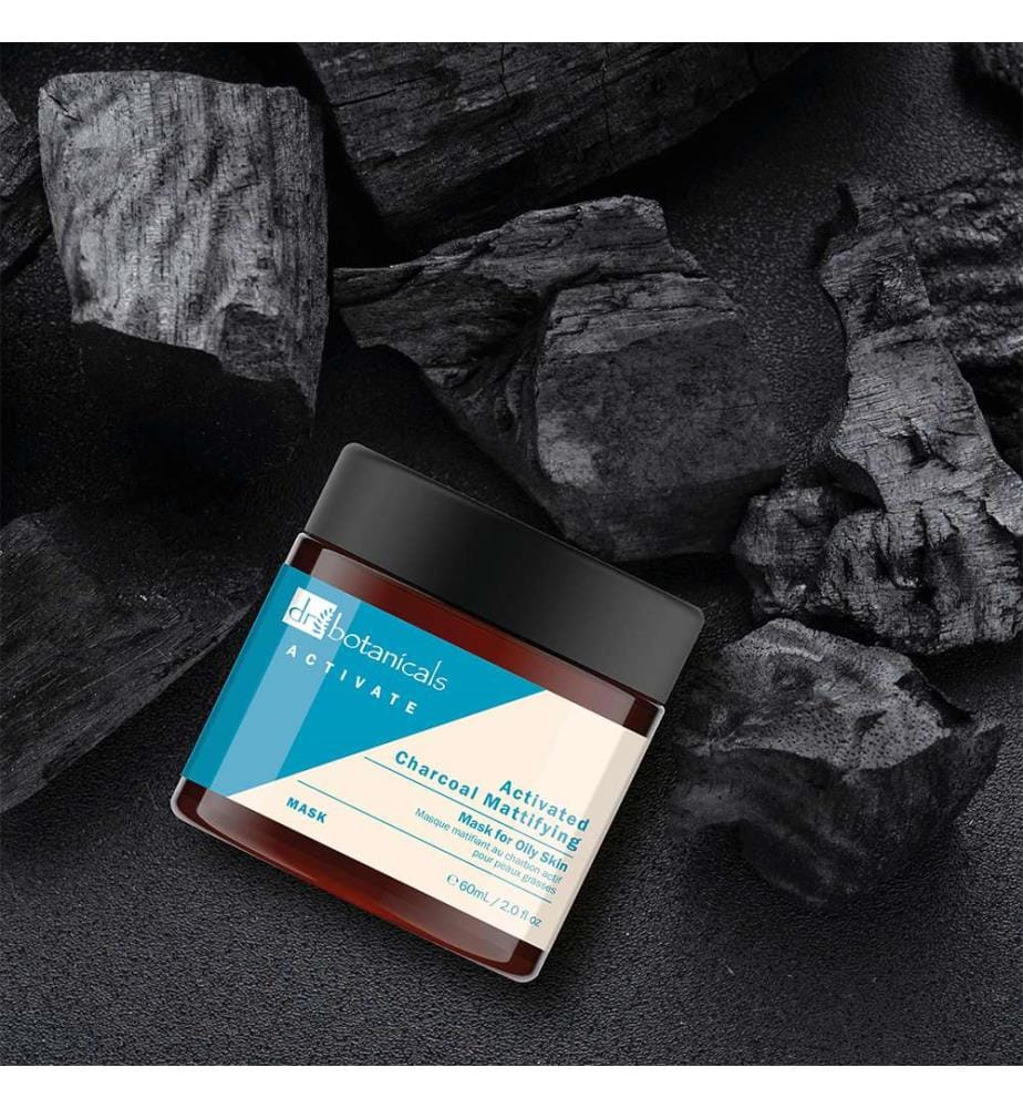 Mattierende Maske - Aktivkohle - 60 ml