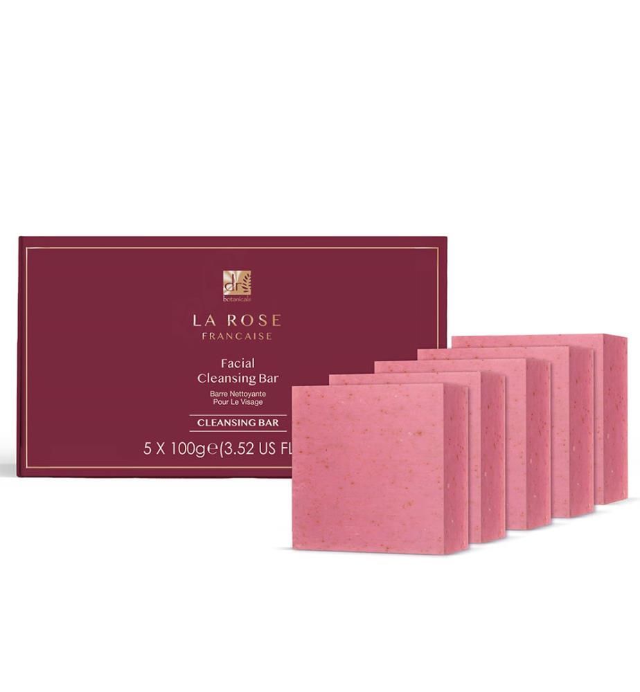 5er-Set Gesichtsseife - Rose - 100 g