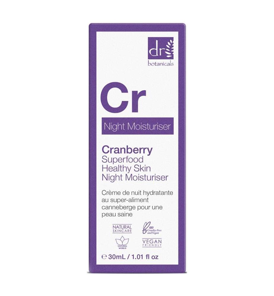 Nachtcreme - Cranberry - 30 ml