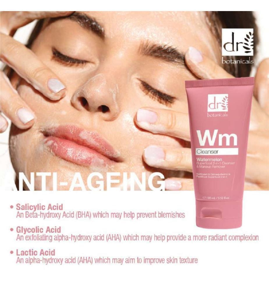 Superfood Reinigungs- & Make-up Entferner - Wassermelone - 100 ml