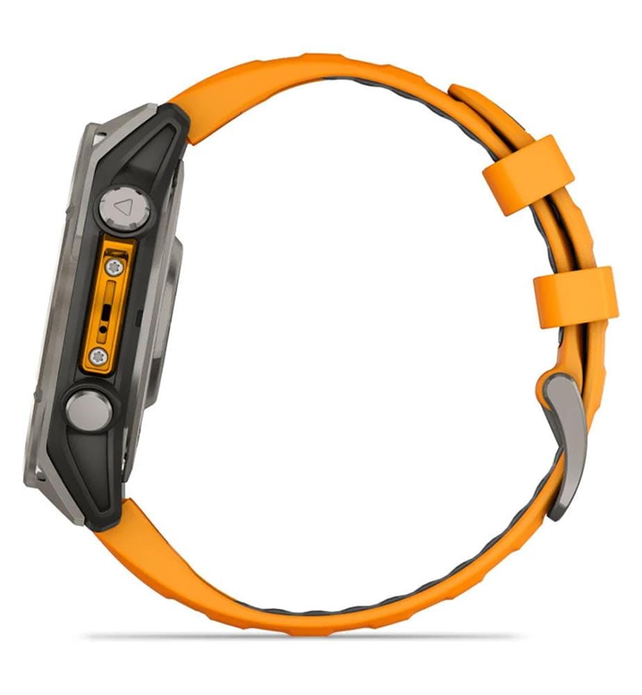 Montre Fenix 8 - Orange/Graphite Strap