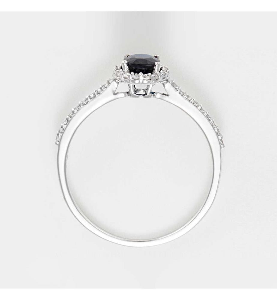 Bague Courtoisie - Or Blanc 375/1000