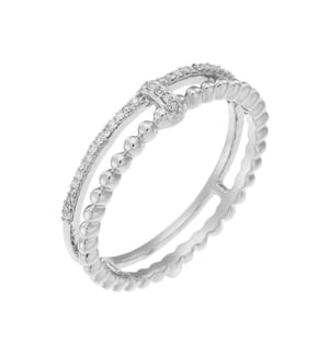 Bague For Life - Or Blanc 375/1000