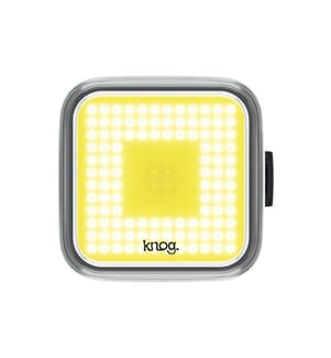 knog. - Velolampe Blinder Square Vorne, Schwarz