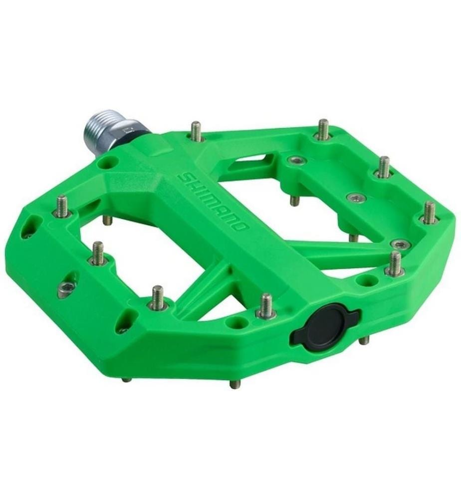 SHIMANO - Plattformpedale PD-GR400 Flat , Grün