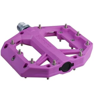 SHIMANO - Plattformpedale PD-GR400 Flat , Violett
