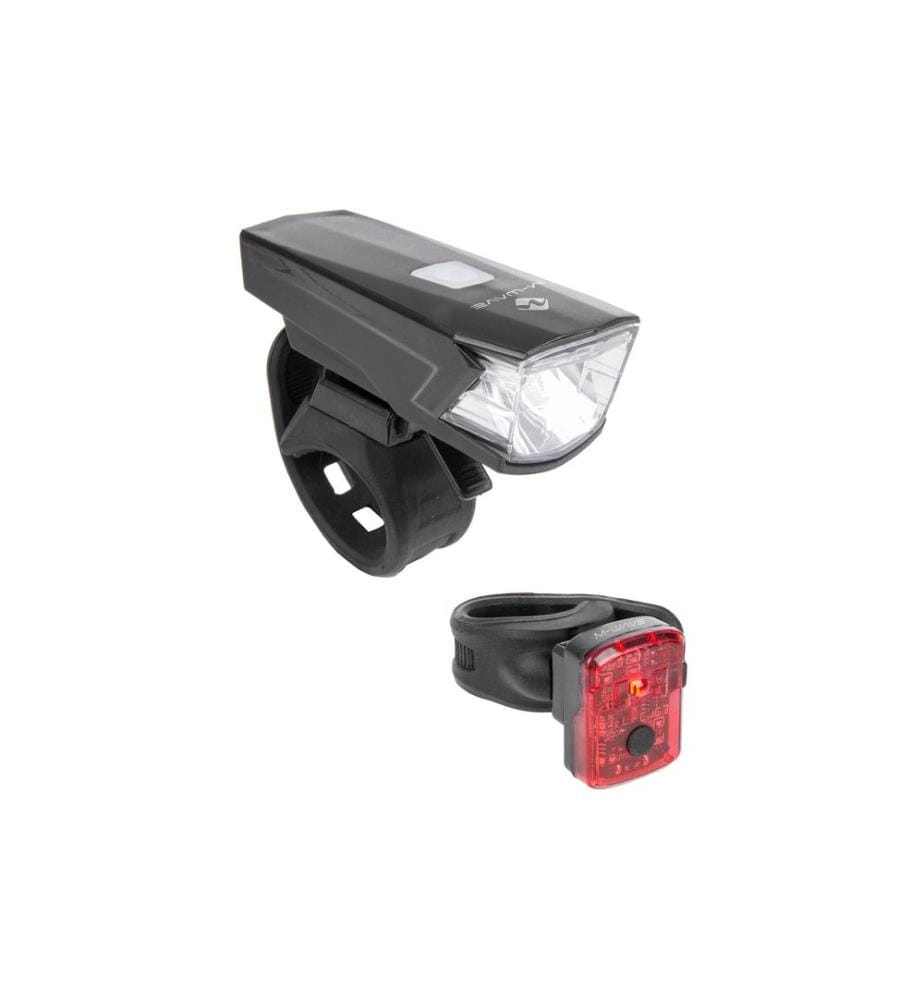 M-WAVE - USB Akku-Beleuchtungsset Atlas K 15
