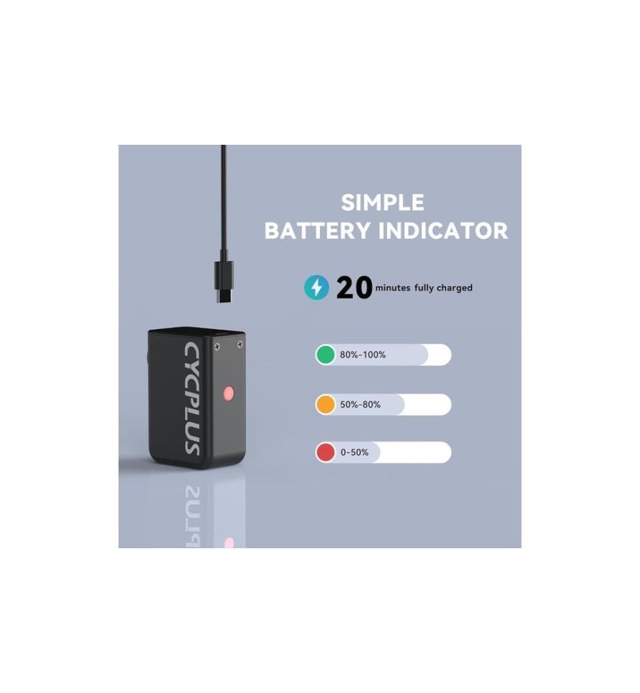 CYCPLUS - Minipompe CYC AS2 Black
