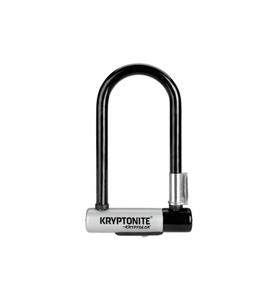 KRYPTONITE - Bügelschloss KryptoLok series 2 Mini-7 inkl. Kryptoflex Grau
