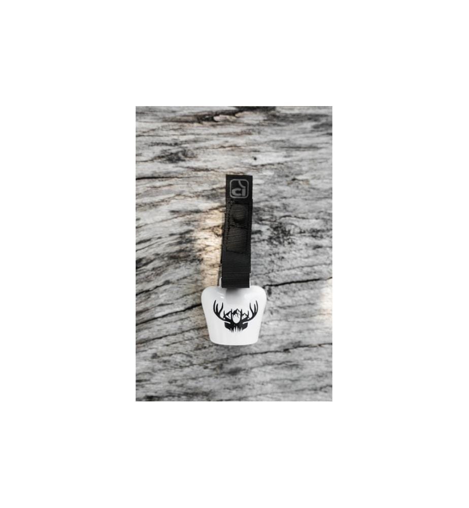 Incirca - Clochette pour vélo Cowebell acier, blanc