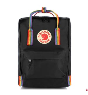 KÅNKEN RAINBOW Rucksack – Schwarz","detected_source_language":"FR