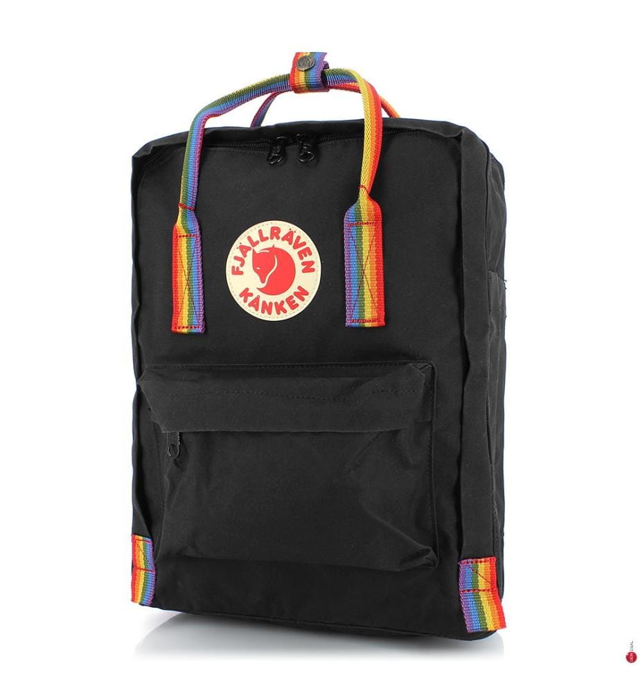 KÅNKEN RAINBOW Rucksack – Schwarz","detected_source_language":"FR