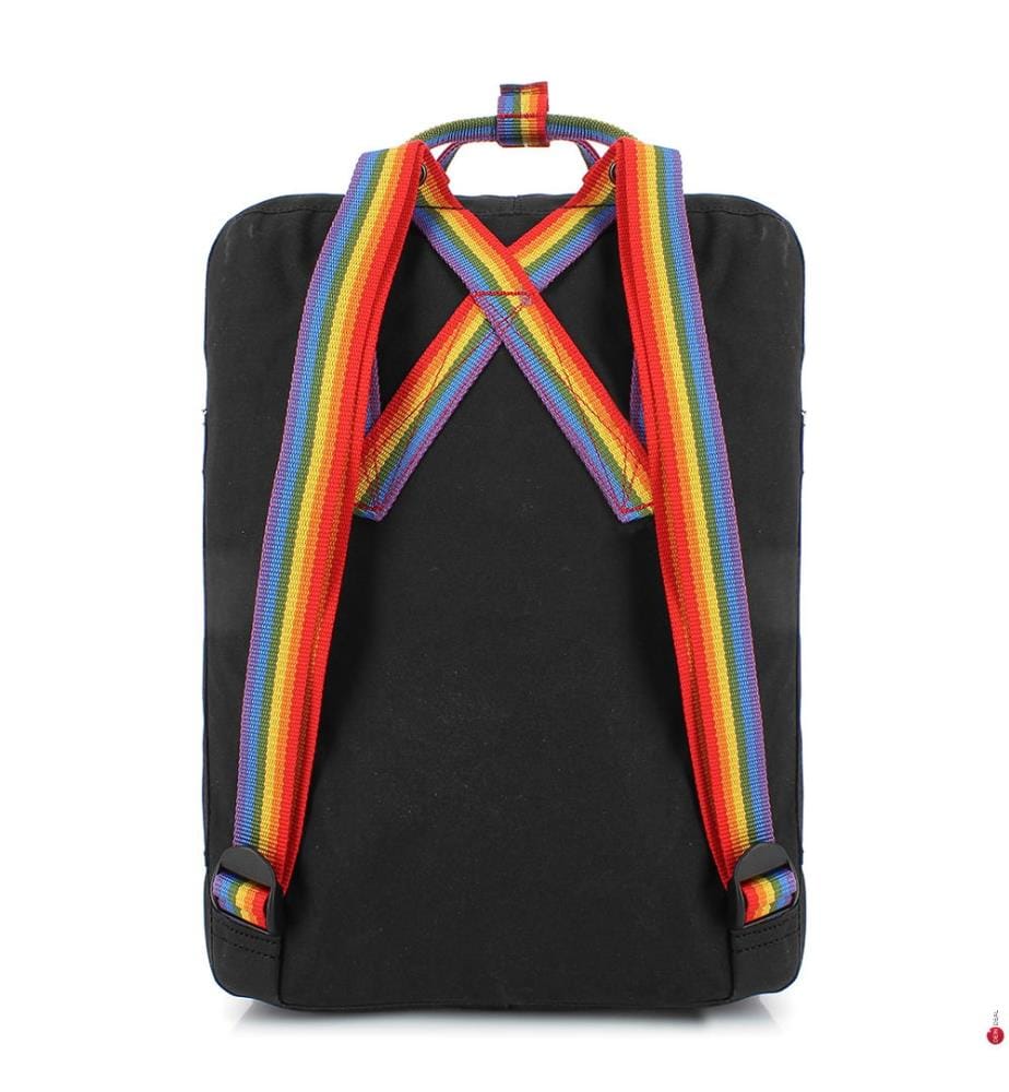 KÅNKEN RAINBOW Rucksack – Schwarz","detected_source_language":"FR