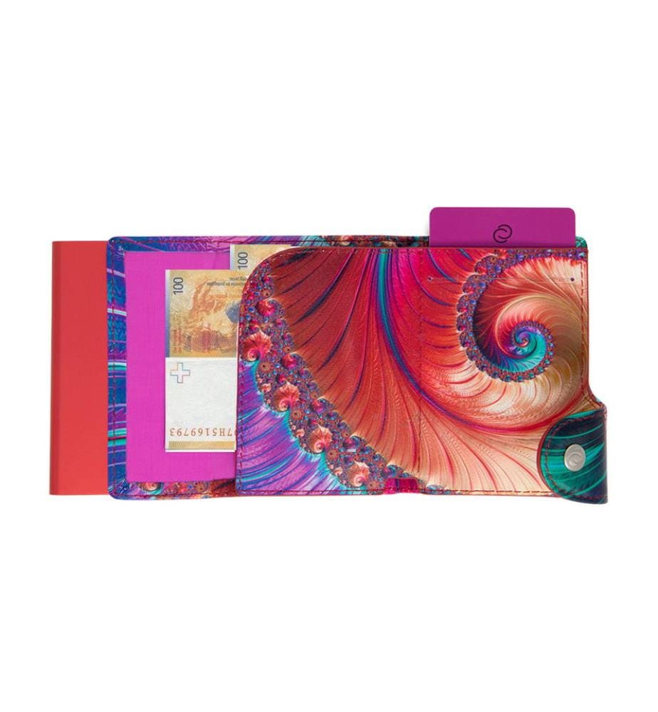 Porte-Cartes Cuir imprimé - Shell