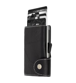 Porte-Cartes Special Edition Classic Leather - Noir et Blanc