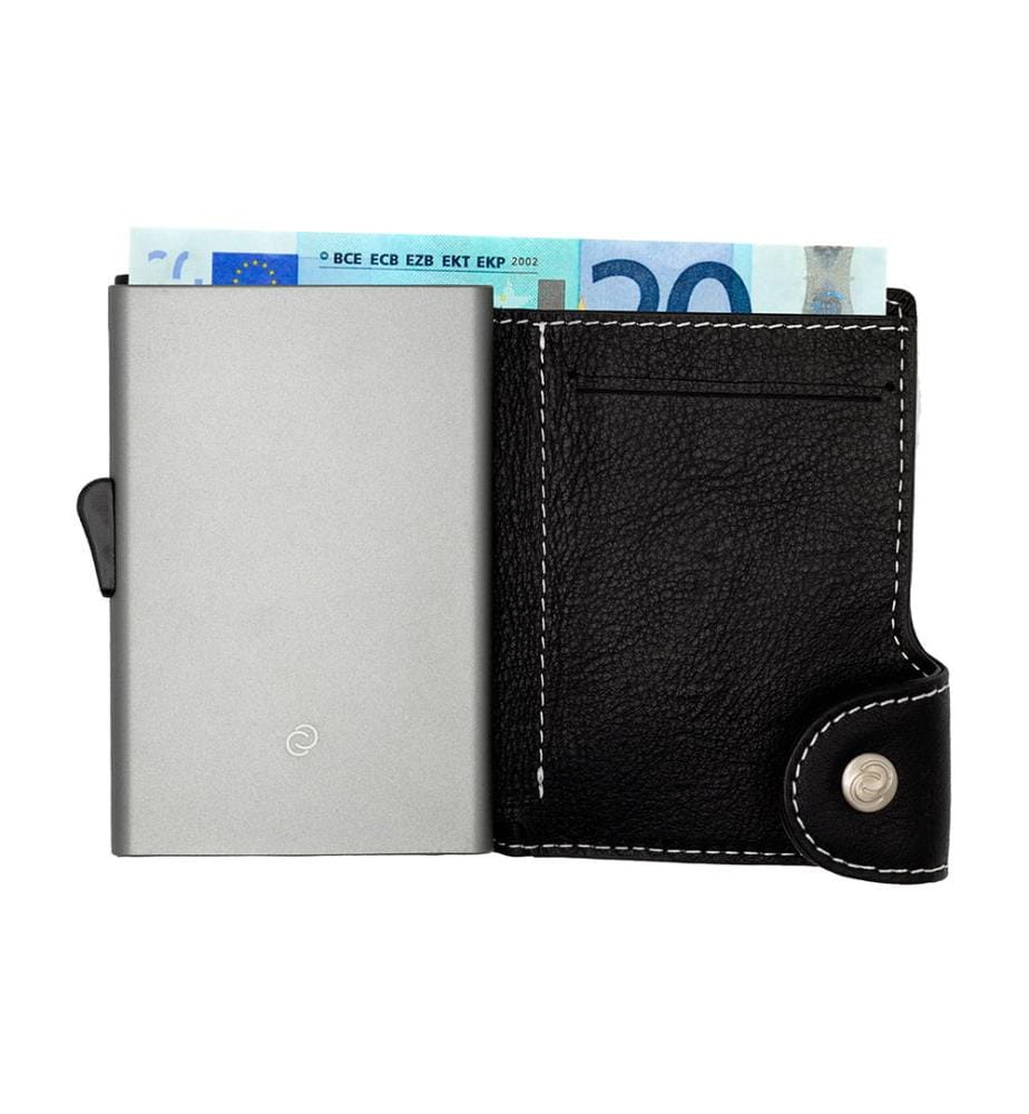Porte-Cartes Special Edition Classic Leather - Noir et Blanc