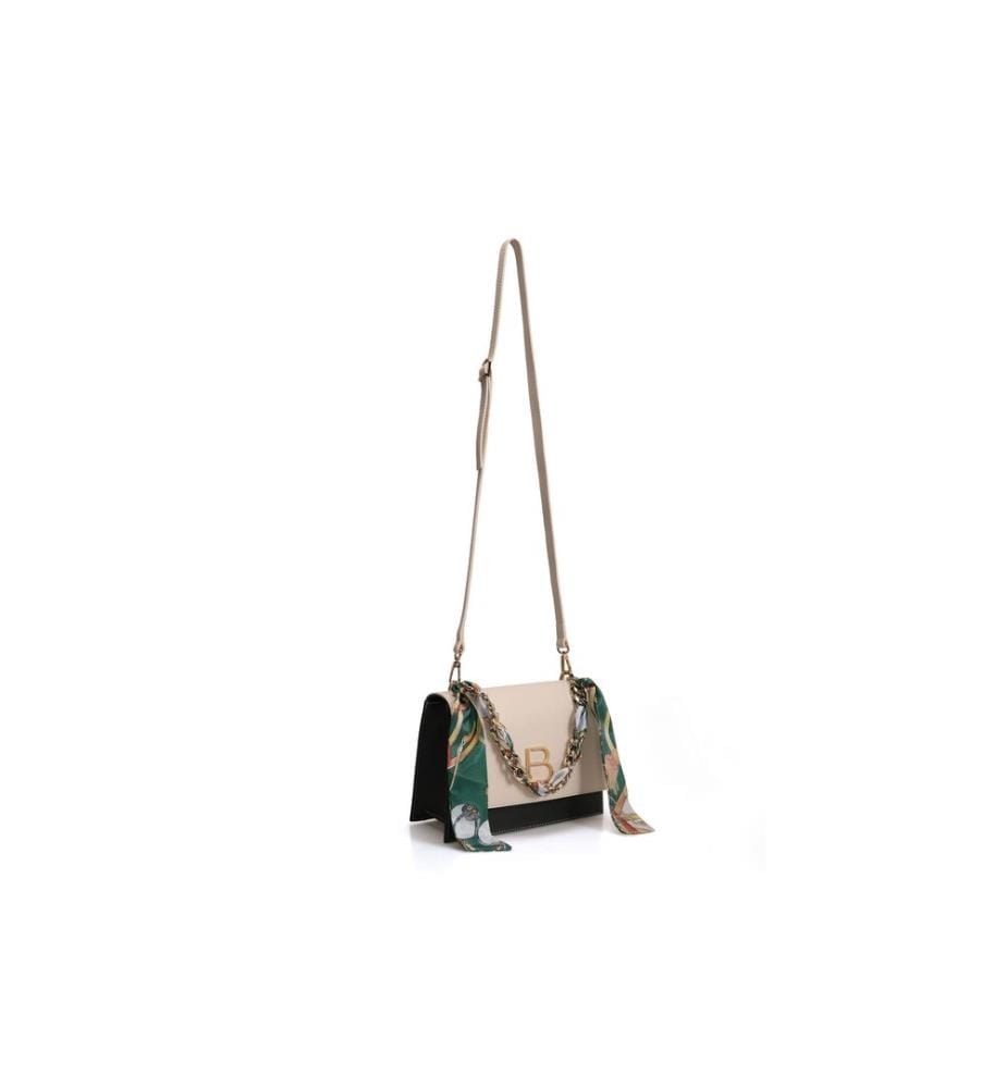 Borsa a tracolla - Crema, Verde scuro","detected_source_language":"FR