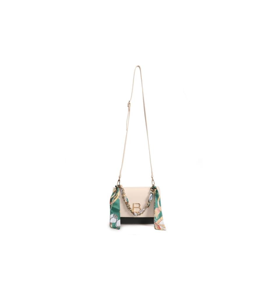 Borsa a tracolla - Crema, Verde scuro","detected_source_language":"FR