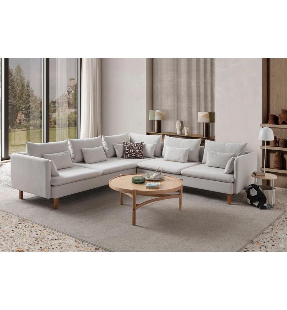 Ecksofa Flexy L - Creme