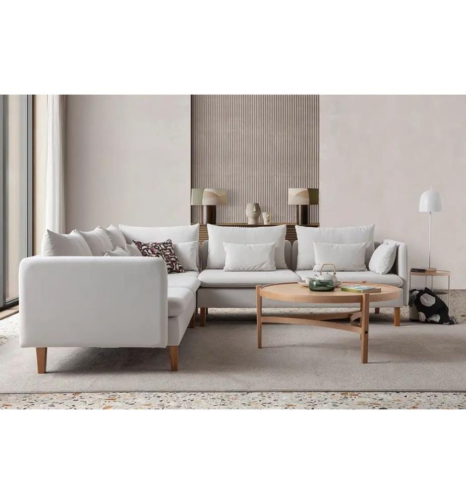 Ecksofa Flexy L - Creme