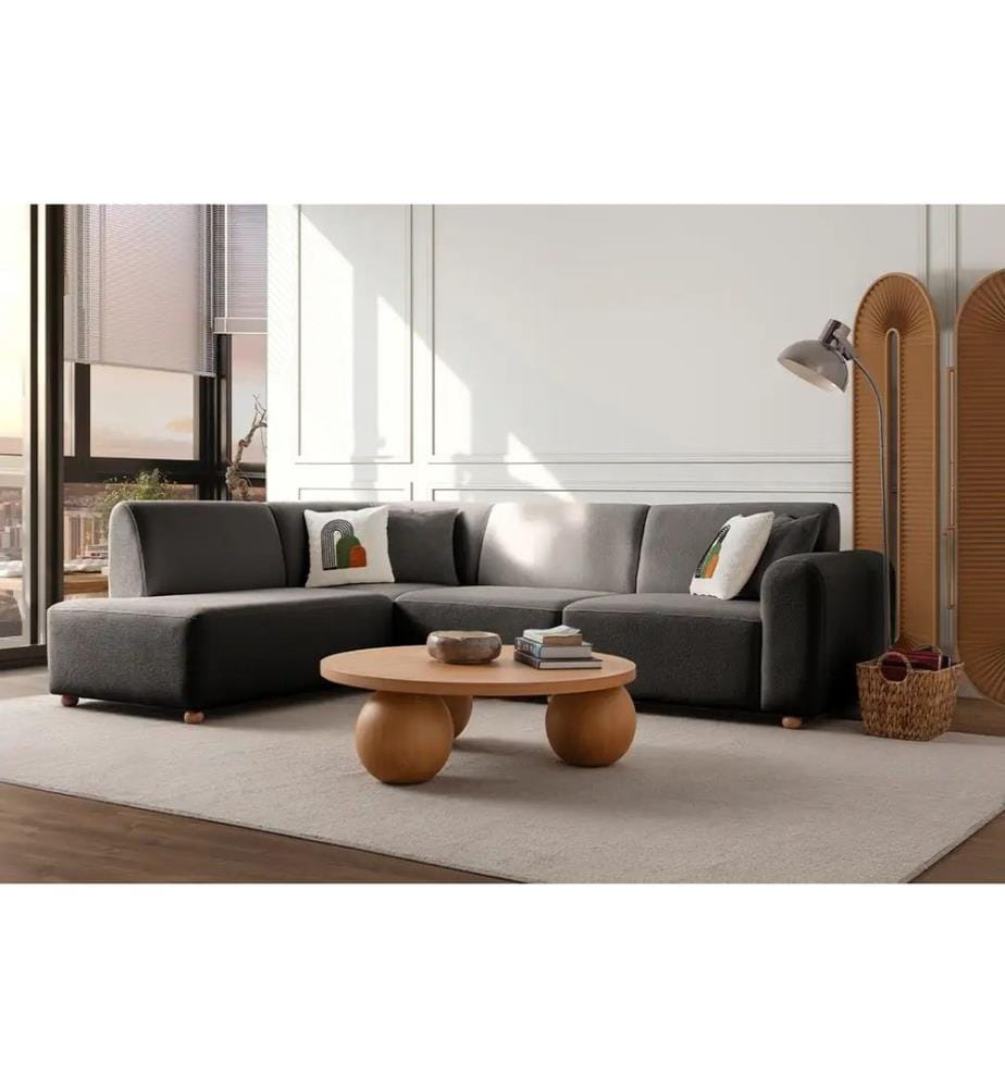 Ecksofa S-Loft Left - Anthrazit